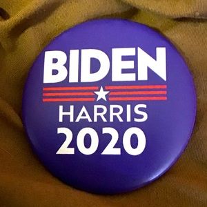 Biden Harris campaign button